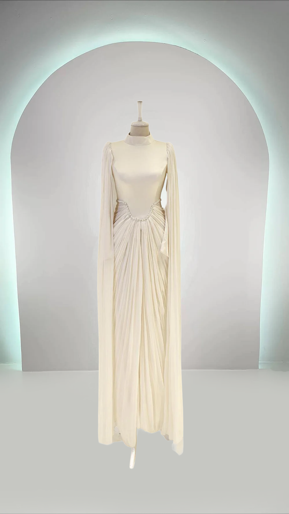 Ayzara Abendkleid Beige