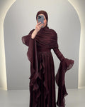 Liyana Abendkleid Braun