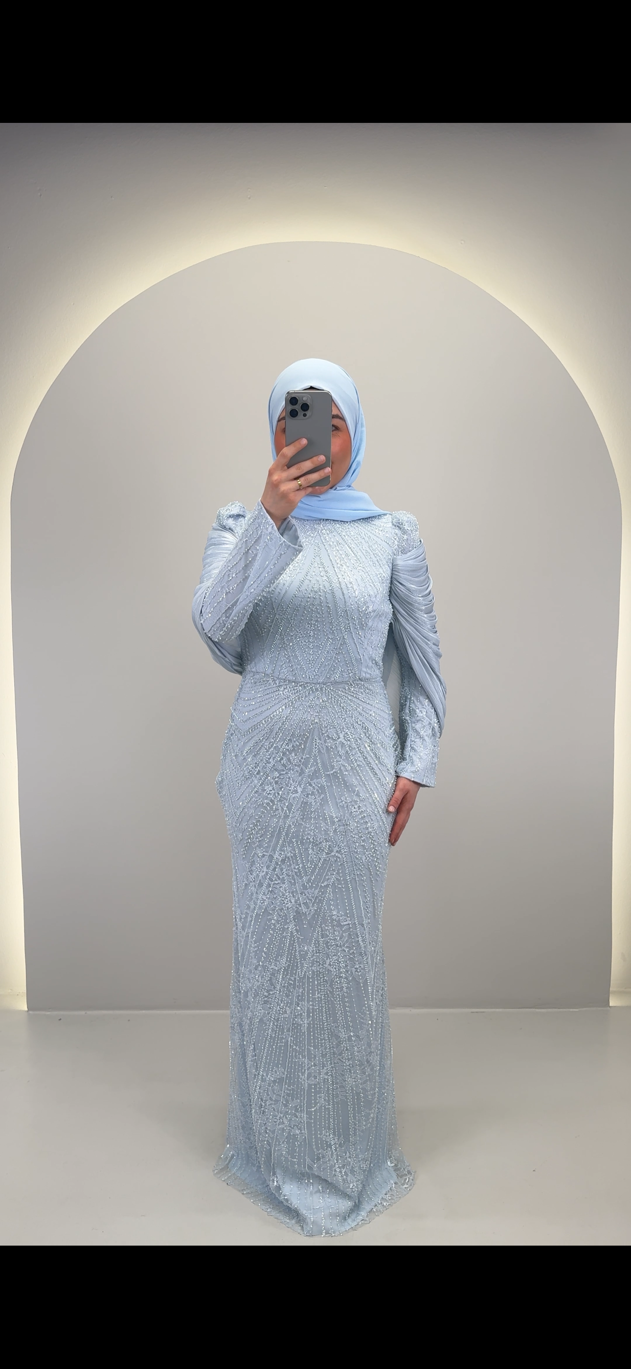 Esmiya Abendkleid Blau