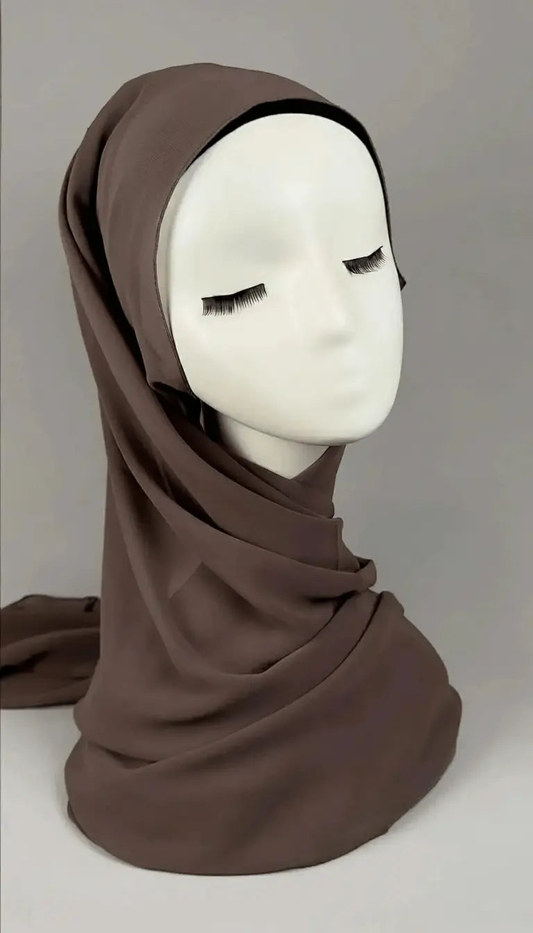 Chiffon Braun 01