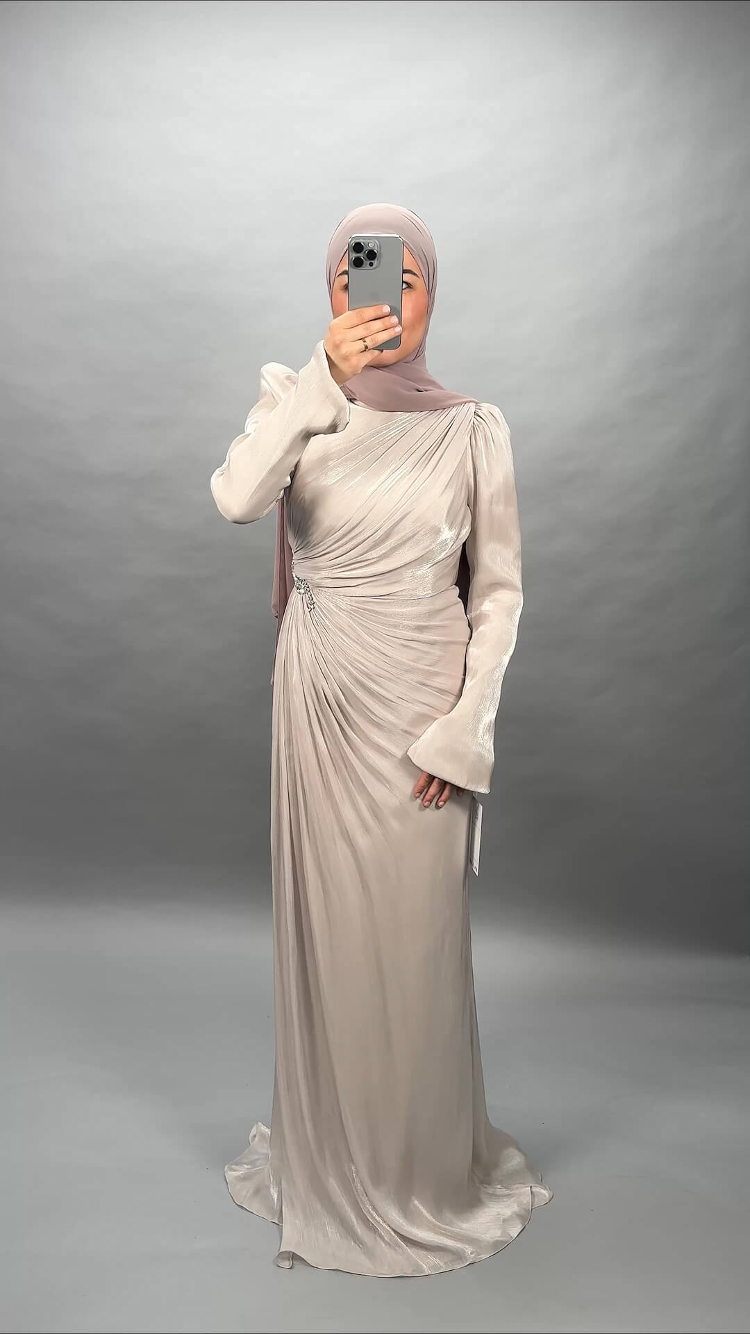 Ariela Abendkleid Beige