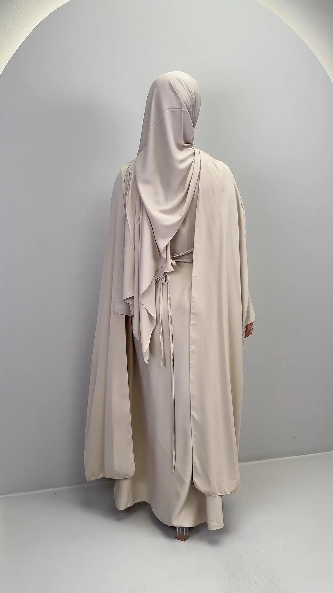 Gizi Abendkleid Beige