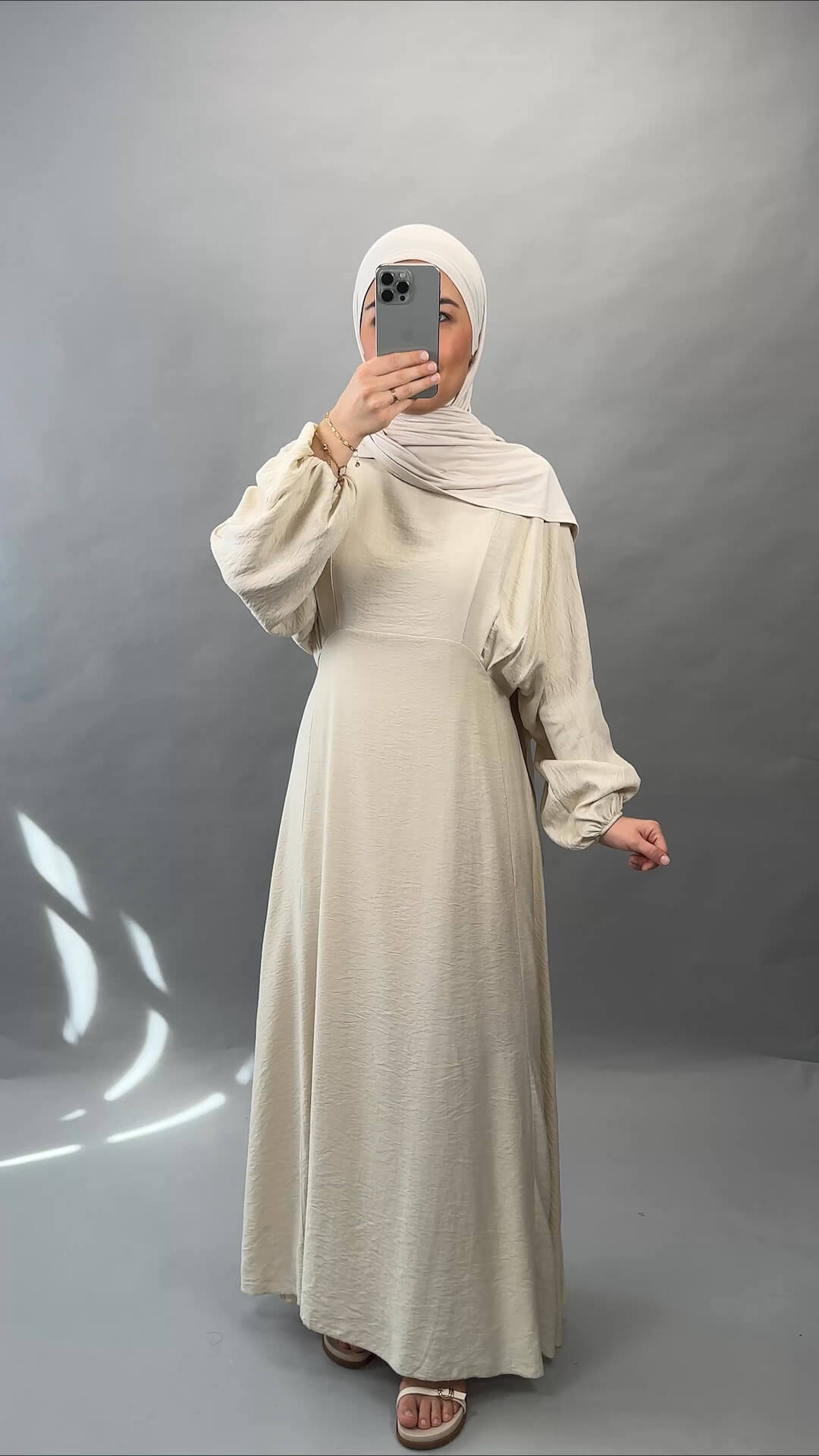Pritty Kleid Beige