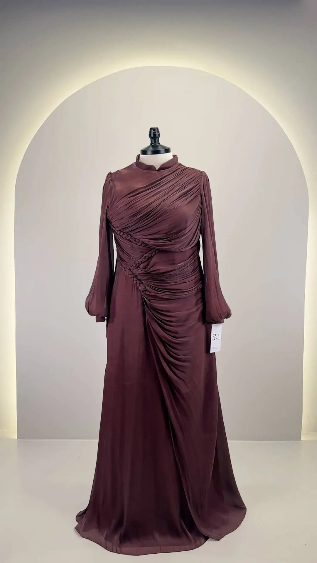 Aray Abendkleid Braun