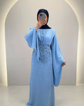 Zehra Abendkleid Blau