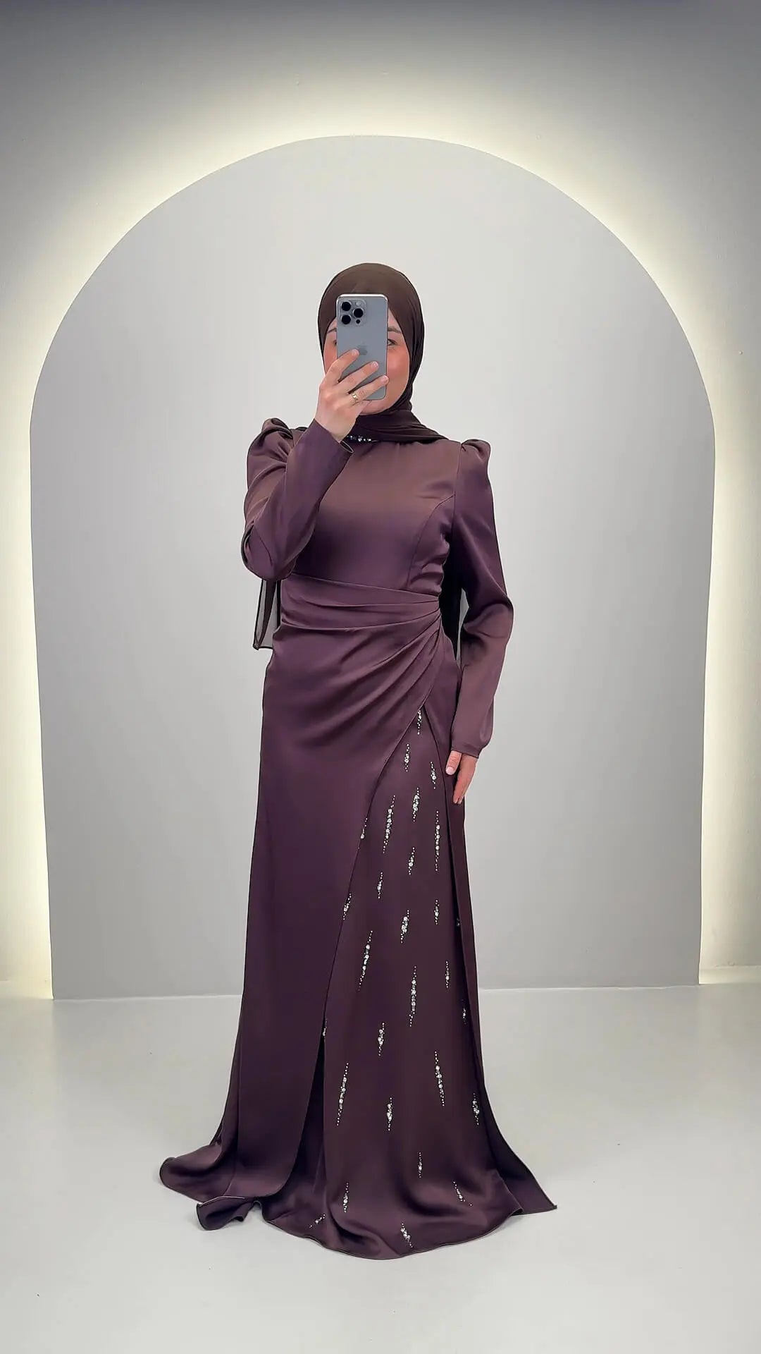 Nalea Abendkleid Braun