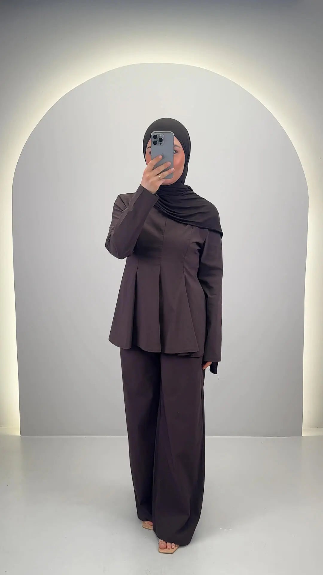 Sereen Peplum Oberteil