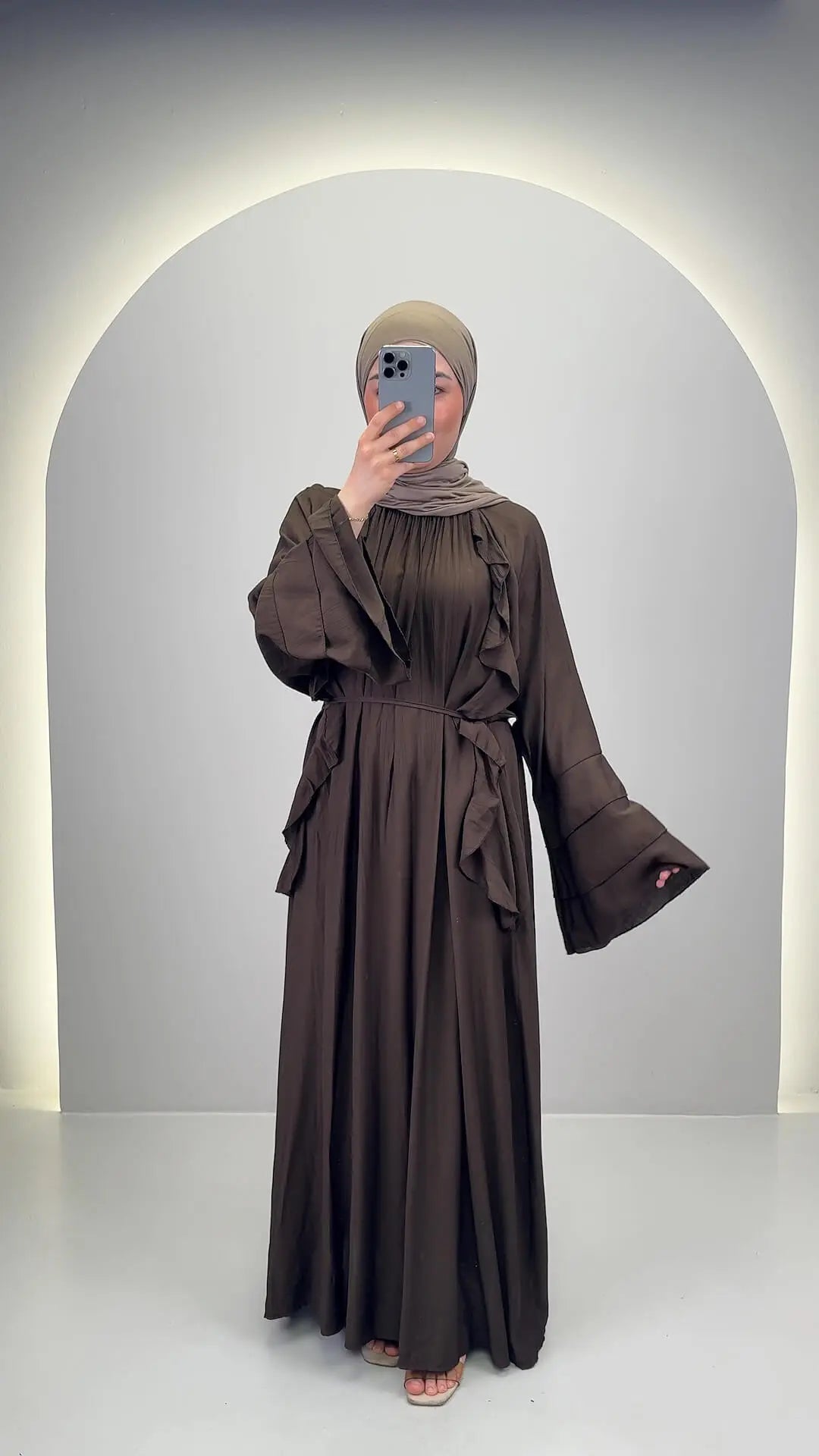Giona Kleid Braun