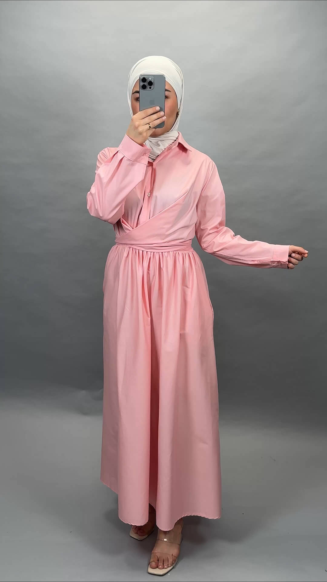 Cindy Kleid Pink