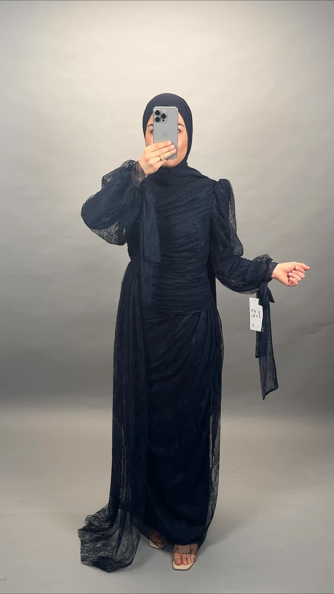 Simara Abendkleid Dunkelblau