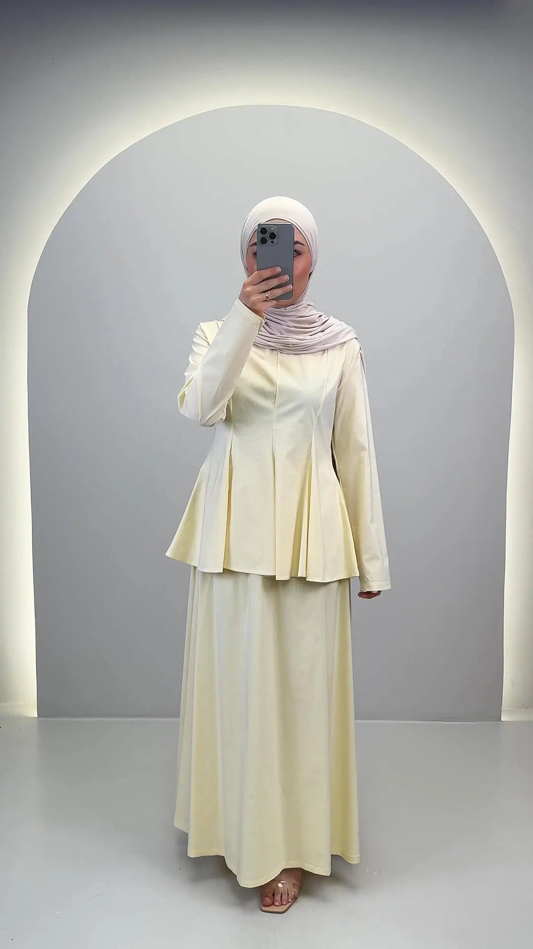 Sereen Peplum Oberteil