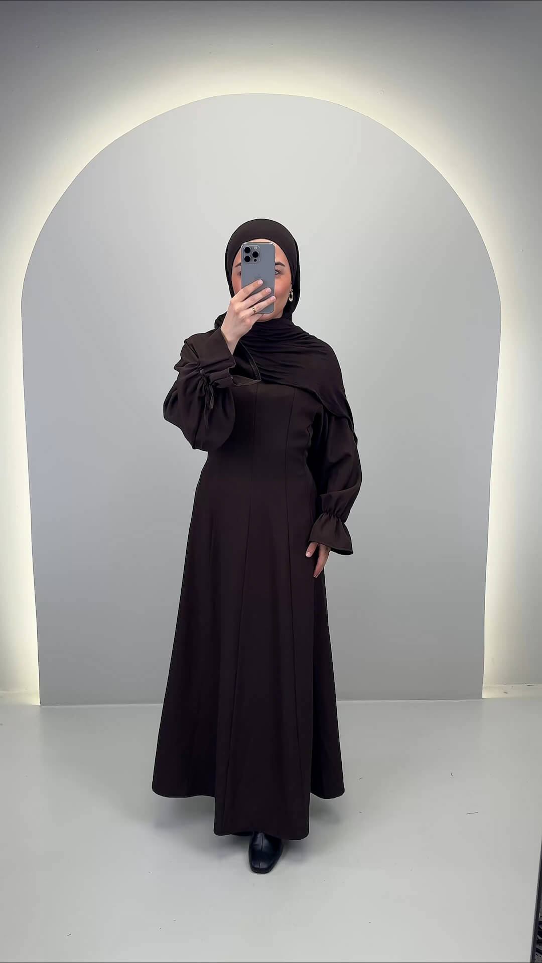 Haily Kleid Braun 01