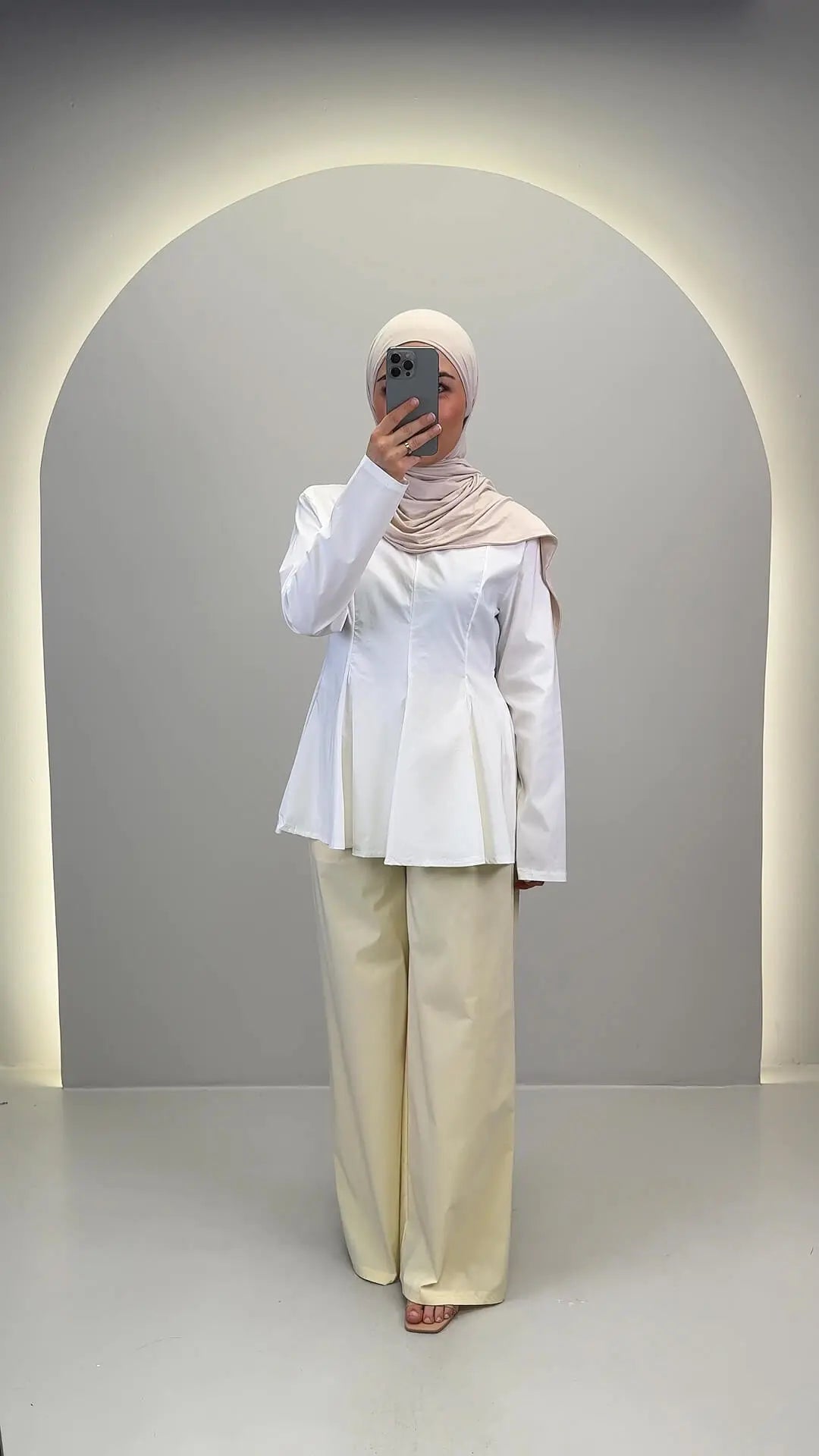 Sereen Peplum Oberteil
