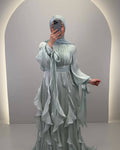 Yaprak Premium Abendkleid Mint
