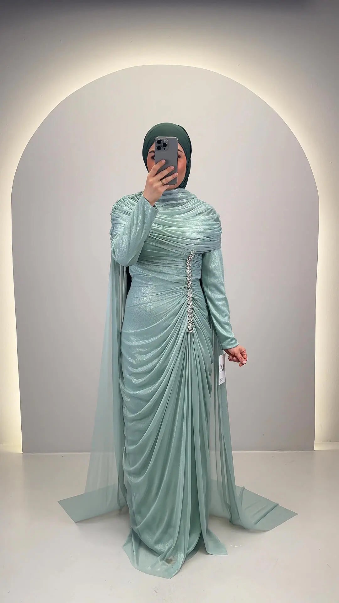 Velina Abendkleid Mint