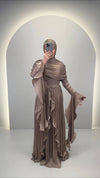 Liyana Abendkleid Taupe