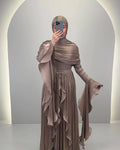 Liyana Abendkleid Taupe