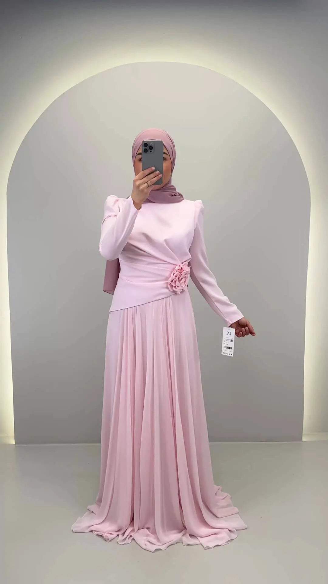 Noor Abendkleid Pink