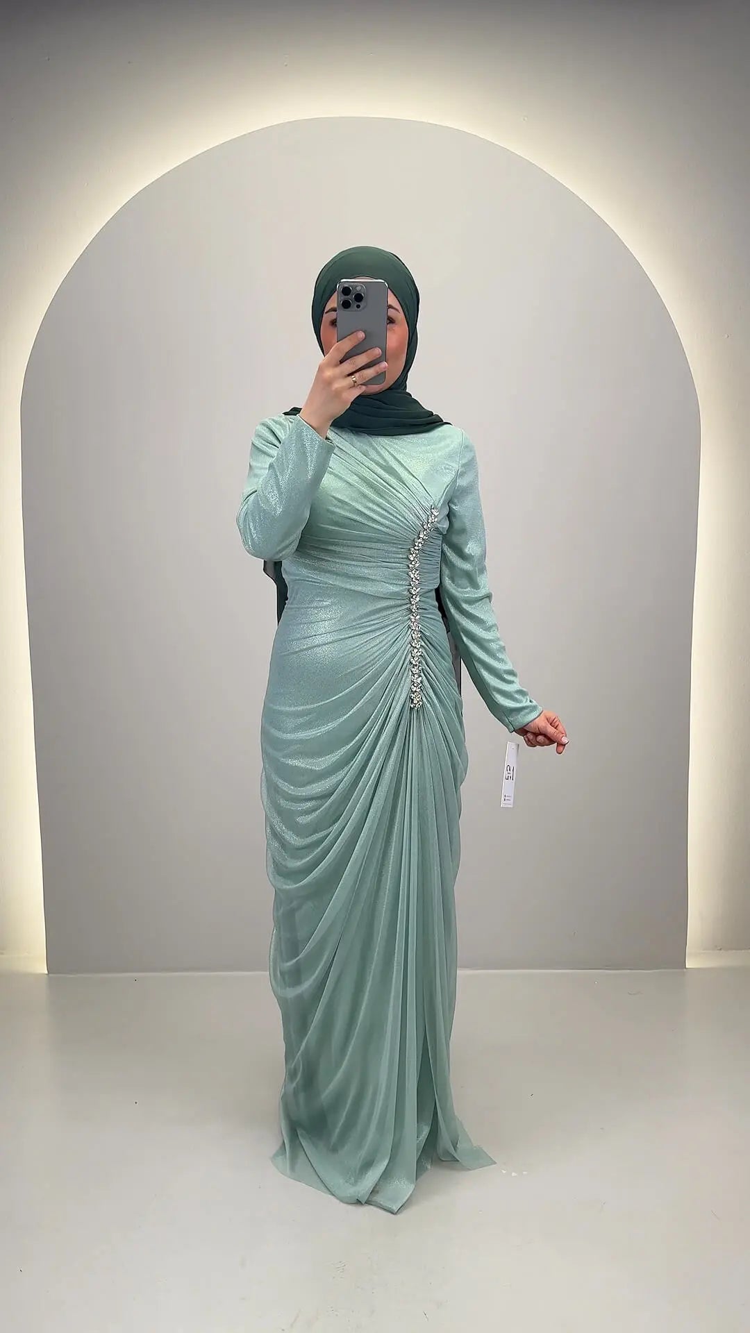 Velina Abendkleid Mint