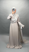Sadem Abendkleid Beige