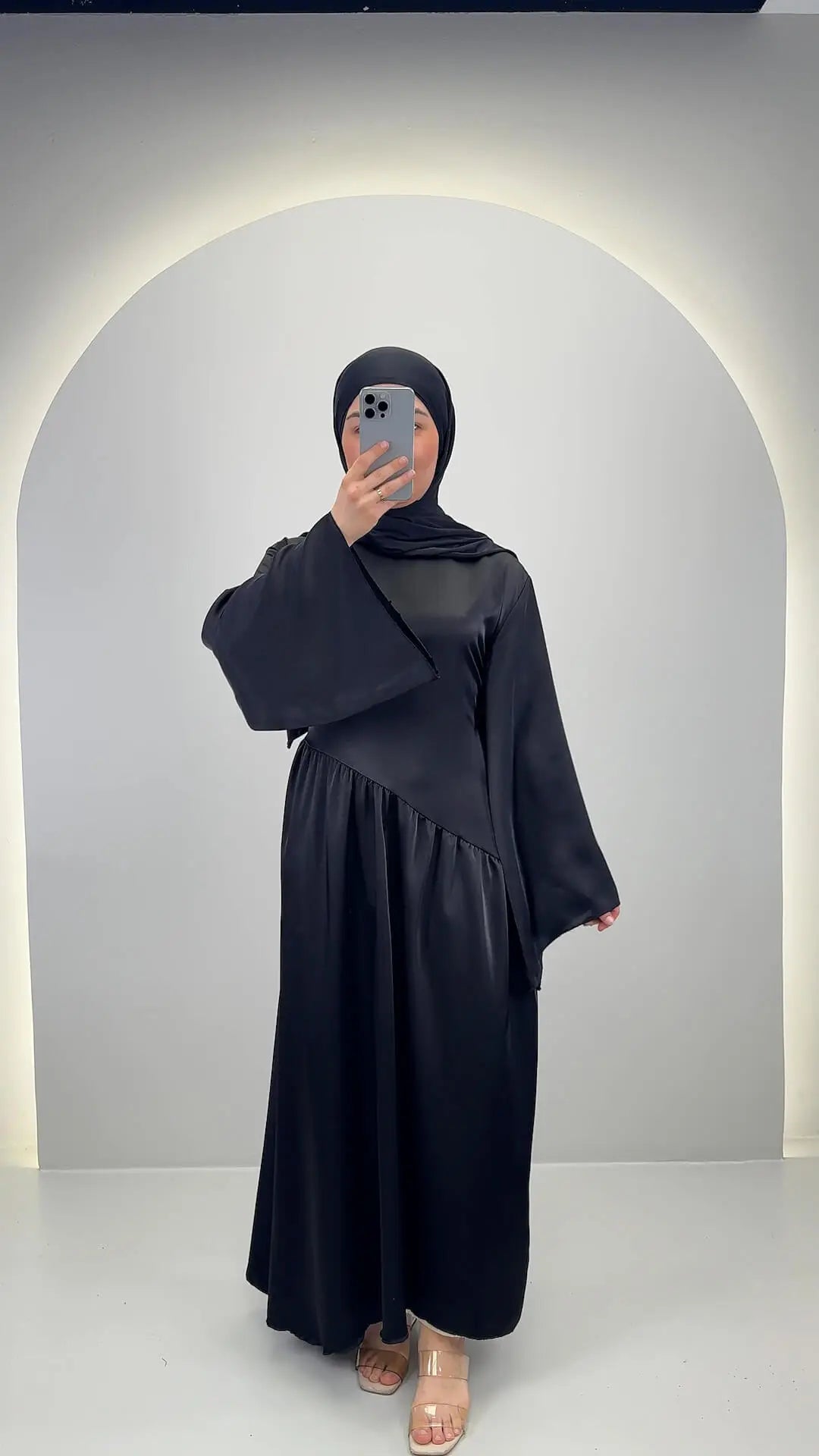 Meslia Abendkleid Schwarz