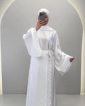 Nesa Abaya Weiß