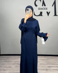 Mel Abaya Kleid Dunkelblau