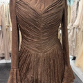 Selin Abendkleid Braun