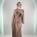 Arya Abendkleid Taupe