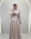 Estel Abendkleid mit HIAJB Beige