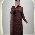 Mireya Abendkleid Braun