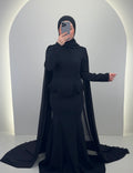 Simay Abendkleid Schwarz
