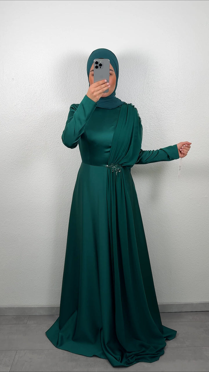 Fidela Abendkleid Smaragd