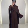 Zerafin Abendkleid Braun 01