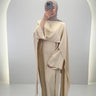 Zerafin Abendkleid Beige