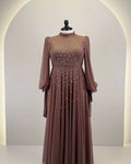 Rima Evening dress Taupe