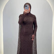 Liora Abendkleid Braun