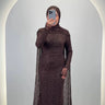 Liora Abendkleid Braun