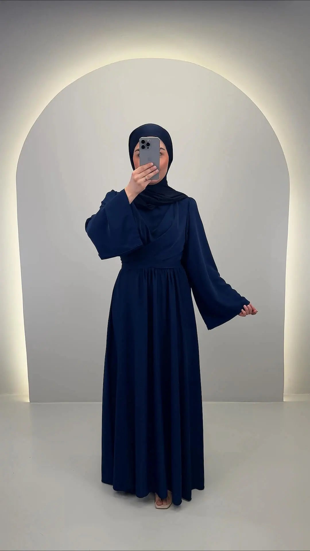 Mıma Abendkleid Dunkelblau