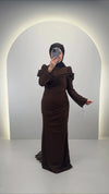 Misa Evening dress Brown