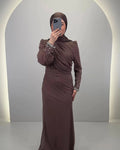 Rozan Evening dress Brown