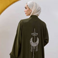 Su Exklusive Abaya Set Khaki