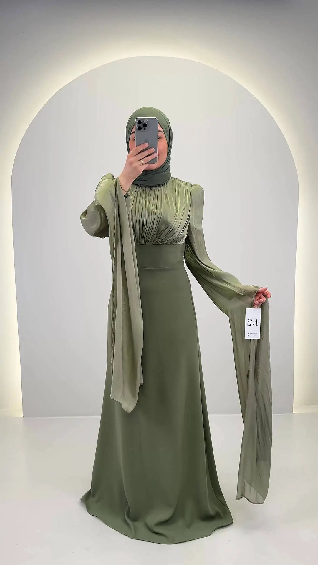 Yarenay Abendkleid Mint