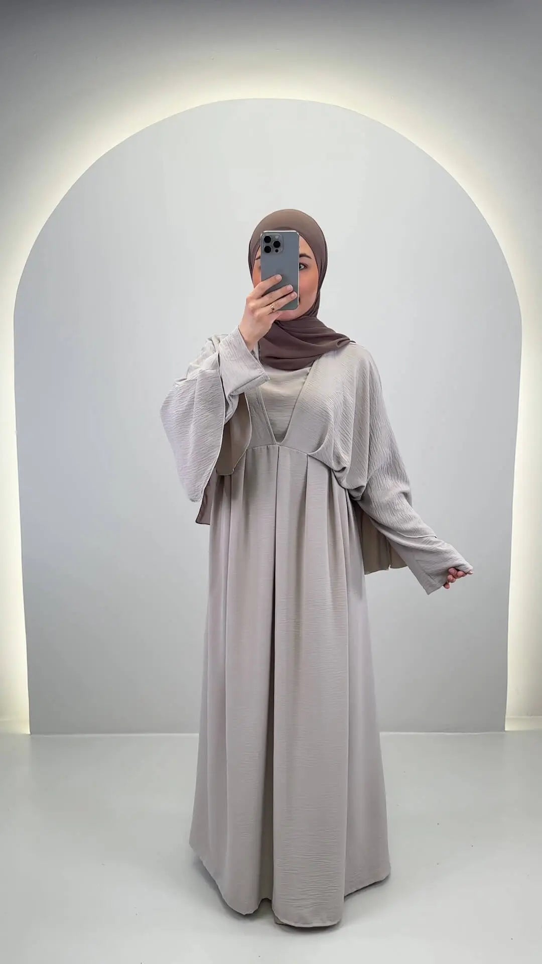 Melek Abaya Taupe