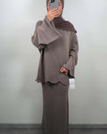 Adin outfit taupe