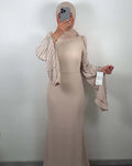 Alev Abendkleid Beige