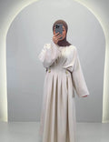 Lia Kleid Beige