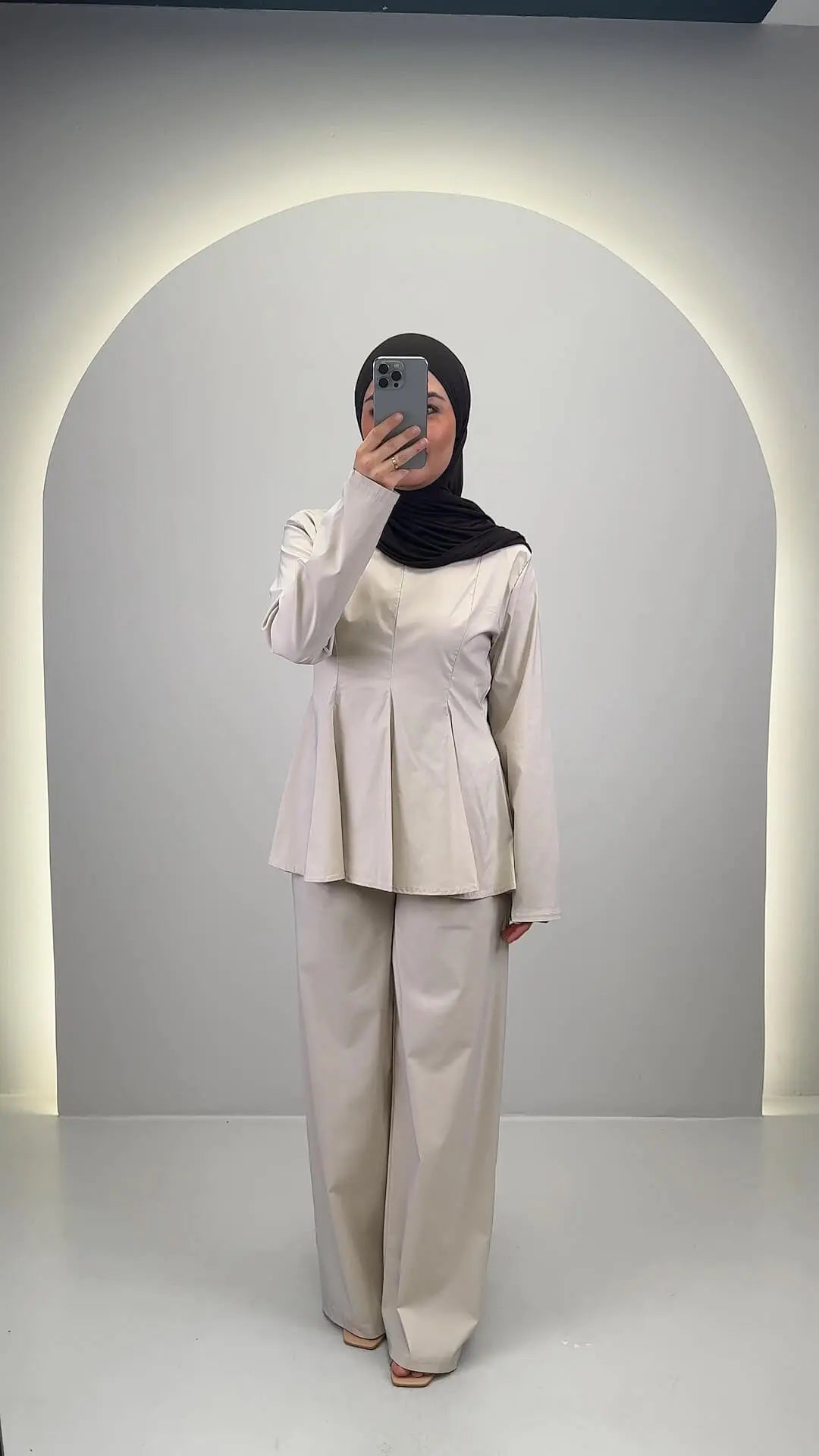 Sereen Peplum Oberteil