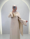 Zera Abendkleid Beige