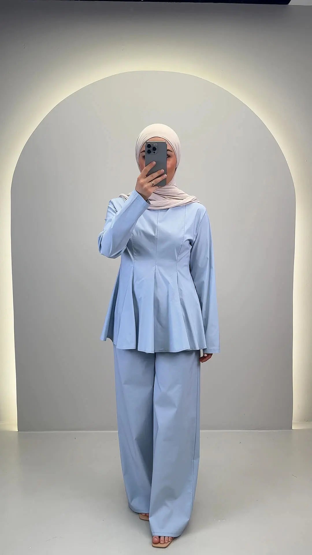 Sereen Peplum Oberteil
